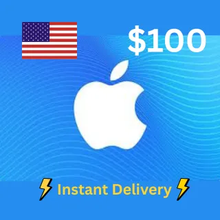 $100.00 USD Apple