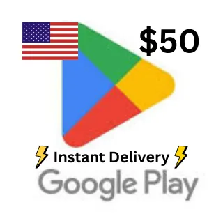 $50 USD Google Play