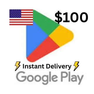 $100 USD Google Play