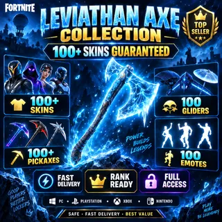 ❄️ LEVIATHAN AXE COLLECTION | 100+ SKINS GUARANTEED | 100+ Pickaxes | Fortnite Account | Full Access | ALL PLATFORMS