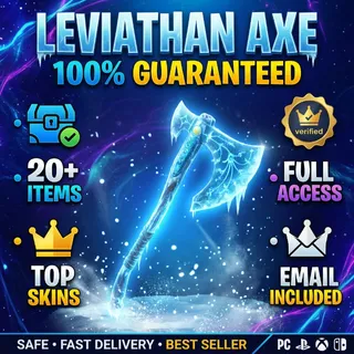 🔥 Fortnite OG Account - 20+ Skins Leviathan Axe |ALL PLATFORMS| FULL ACCESS