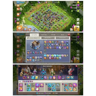 🔥 Clash of Clans TH18 MAX | All Epic Equipment | 9X High-Level Pets | XP 143 | Legendary Queen Ghost Skin  [LS-000170]