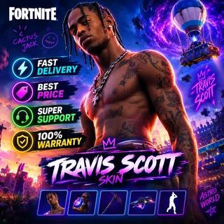 🔥 FORTNITE OG ACCOUNT | TRAVIS SCOTT 100% + SURPRISED SKINS | FULL ACCESS | FAST DELIVER