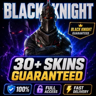🔥 FORTNITE OG ACCOUNT - BLACK KNIGHT + 30+ SKINS | FULL ACCESS | FAST DELIVERY | SAFE