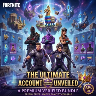 🔥OG Random Fortnite Account – 20 to 30 Skins | FA - Rare Skins Possible: Black Knight, Galaxy, Ikonik, Travis Scott