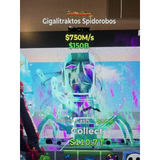 Steal a Brainrot - Halloween Gigalitraktos Spidorobos