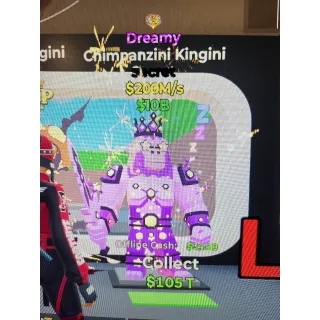 Steal a Brainrot - Dreamy Chimpanzini kingini