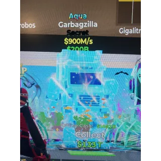 Steal a Brainrot - Aqua Garbagzilla