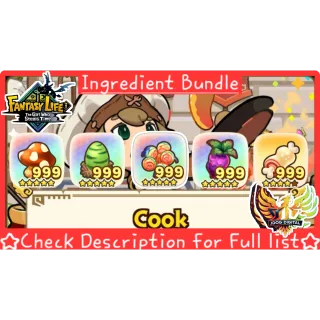 Cooking Ingredients Bundle