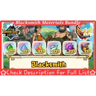 Blacksmith Materials