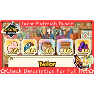 Tailors Materials Bundle