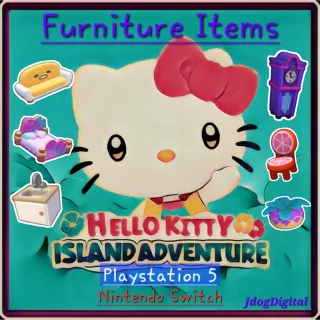Hello Kitty Island Furniture Sets *1
