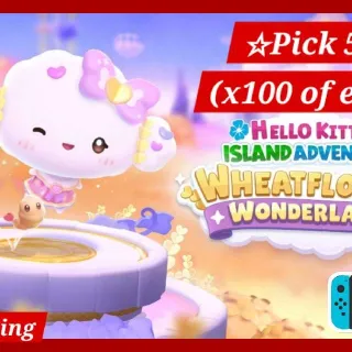 Hello Kitty Wheatflour Dlc *Pick 5*