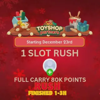 Toyshop partners event monopoly go (1 slot per order)