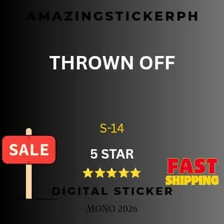 Thrown off 5 star sticker Monopoly go