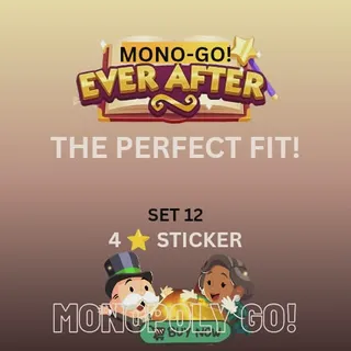 The perfect fit! 4 star sticker monopoly go