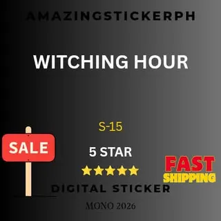Witching hour 5 star sticker Monopoly go
