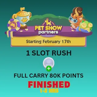 Pet Show partners event monopoly go (1 slot per order)