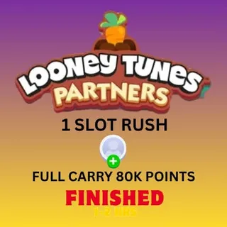 Looney tunes partners event monopoly go (1 slot per order rush)