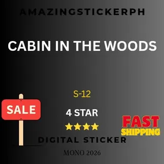 Cabin in the woods 4 star sticker Monopoly go