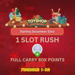 Toyshop partners event monopoly go (1 slot per order)
