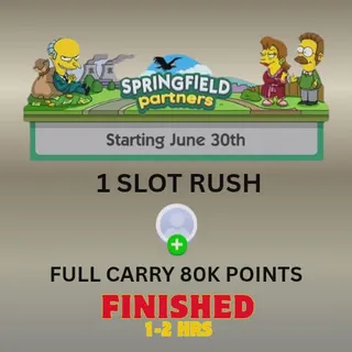 Springfield partners event monopoly go (1 slot per order rush)