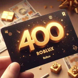 Roblox - 400 Robux Gift Card key Instant Global