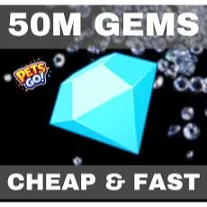 50m pets go gems