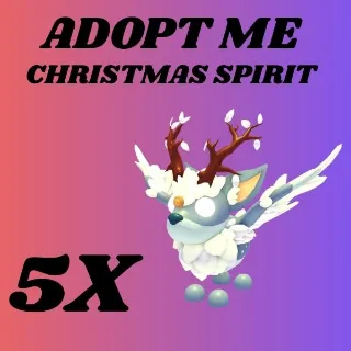 CHRISTMAS SPIRIT 5X - Adopt Me 