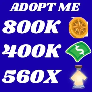 COMPASS COIN AND BUCKS AND AGE UP POTION - ADOPT ME 