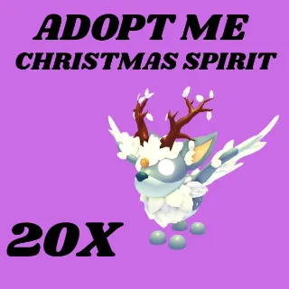 CHRISTMAS SPIRIT 20X - Adopt Me 