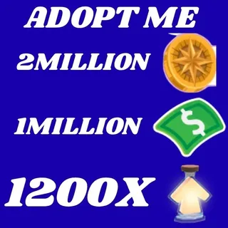 COMPASS COIN AND BUCKS AND AGE UP POTION - ADOPT ME 