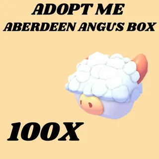 ABERDEEN ANGUS BOX 100X - Adopt Me 