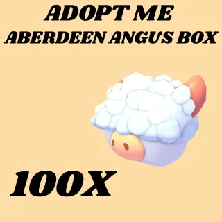ABERDEEN ANGUS BOX 100X - Adopt Me 