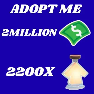 BUCKS AND AGE UP POTIONS - ADOPT ME 