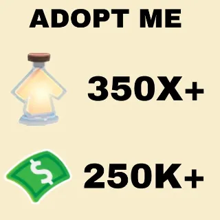 BUCKS AND AGE UP POTIONS - ADOPT ME 