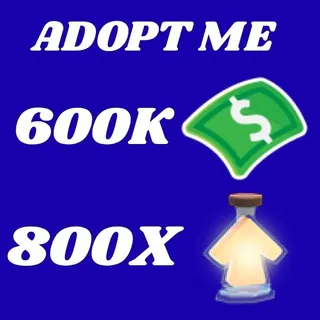 BUCKS AND AGE UP POTIONS - ADOPT ME 