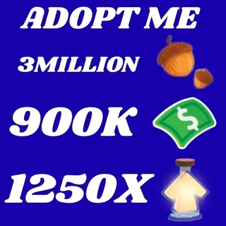 ACORNS AND BUCKS AND AGE UP POTIONS - ADOPT ME 