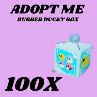 RUBBER DUCKY BOX 100X - ADOPT ME 