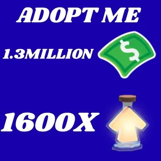 BUCKS AND AGE UP POTIONS  - ADOPT ME 