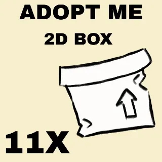 2D BOX 11X - ADOPT ME 