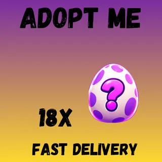 18X RANDOM EGG ADOPT -  ME 