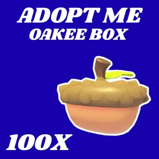 OAKEE BOX 100X - ADOPT ME 