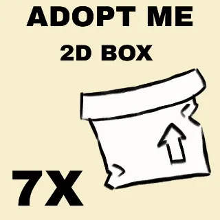 2D BOX 7X - ADOPT ME 