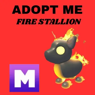 FIRE STALLION 1X MEGA  - ADOPT ME 