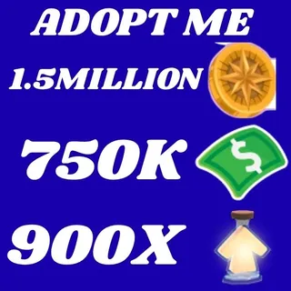 COMPASS COIN AND BUCKS AND AGE UP POTION - ADOPT ME 
