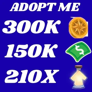 COMPASS COIN AND BUCKS AND AGE UP POTION - ADOPT ME 