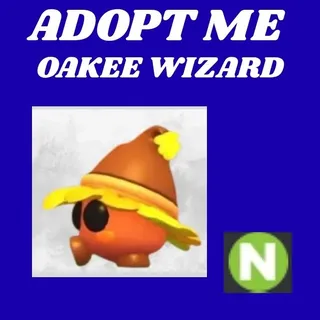 OAKEE WIZARD 1X NEON - ADOPPT ME 