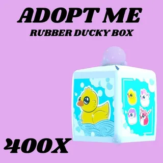 RUBBER DUCKY BOX 400X - ADOPT ME 