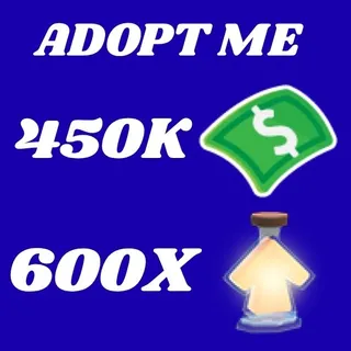 BUCKS AND AGE UP POTIONS - ADOPT ME 